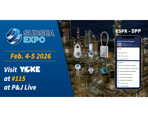 🌊 Advancing ESPR-ready lifting at Subsea Expo 2026 🇬🇧